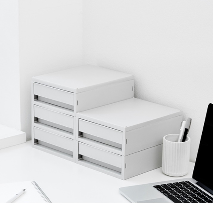 책상 위 수납장 지류함 작은 서랍장 좁은공간 수납장