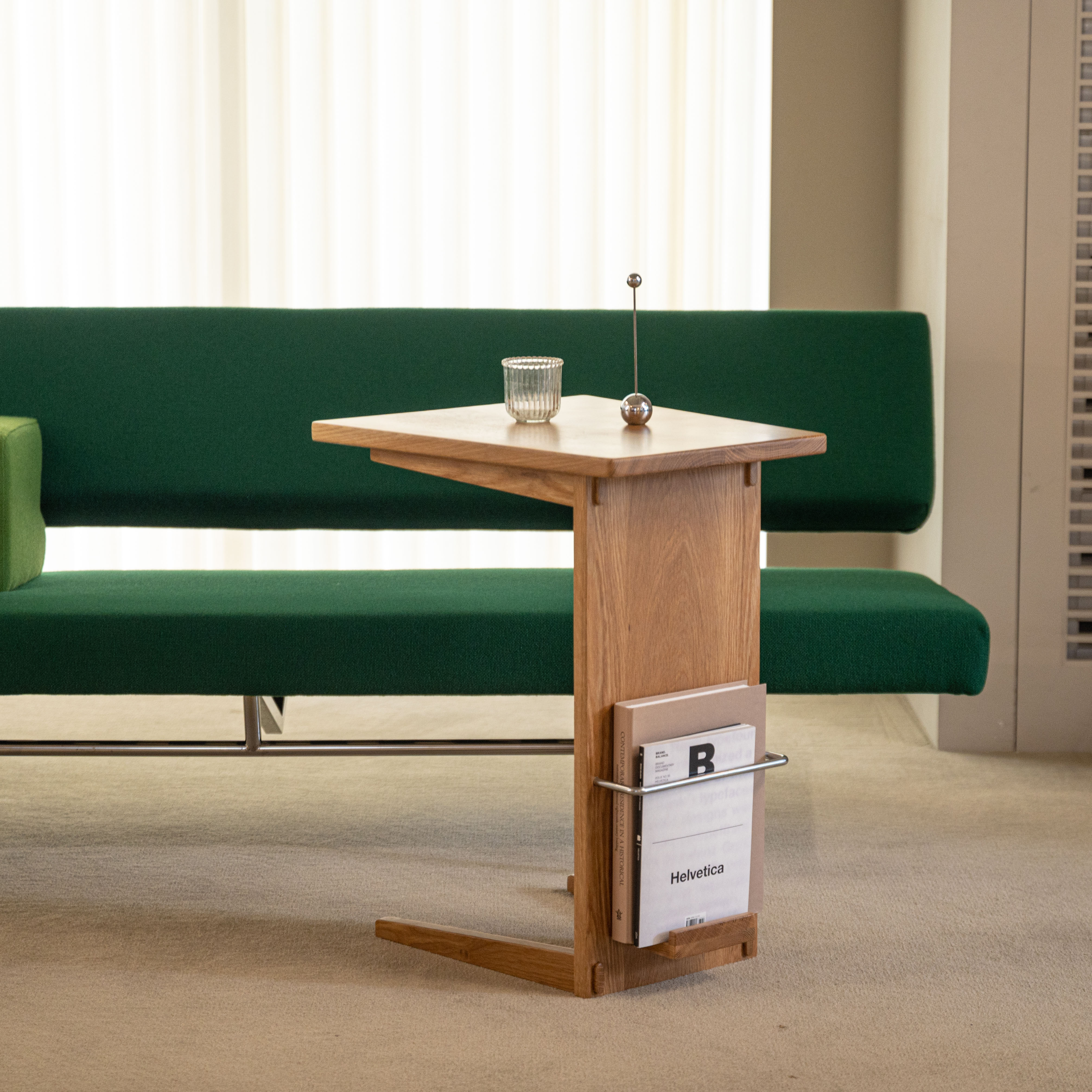 [우드/식탁용]   CH14 소파테이블 오크원목테이블 원목체어스툴