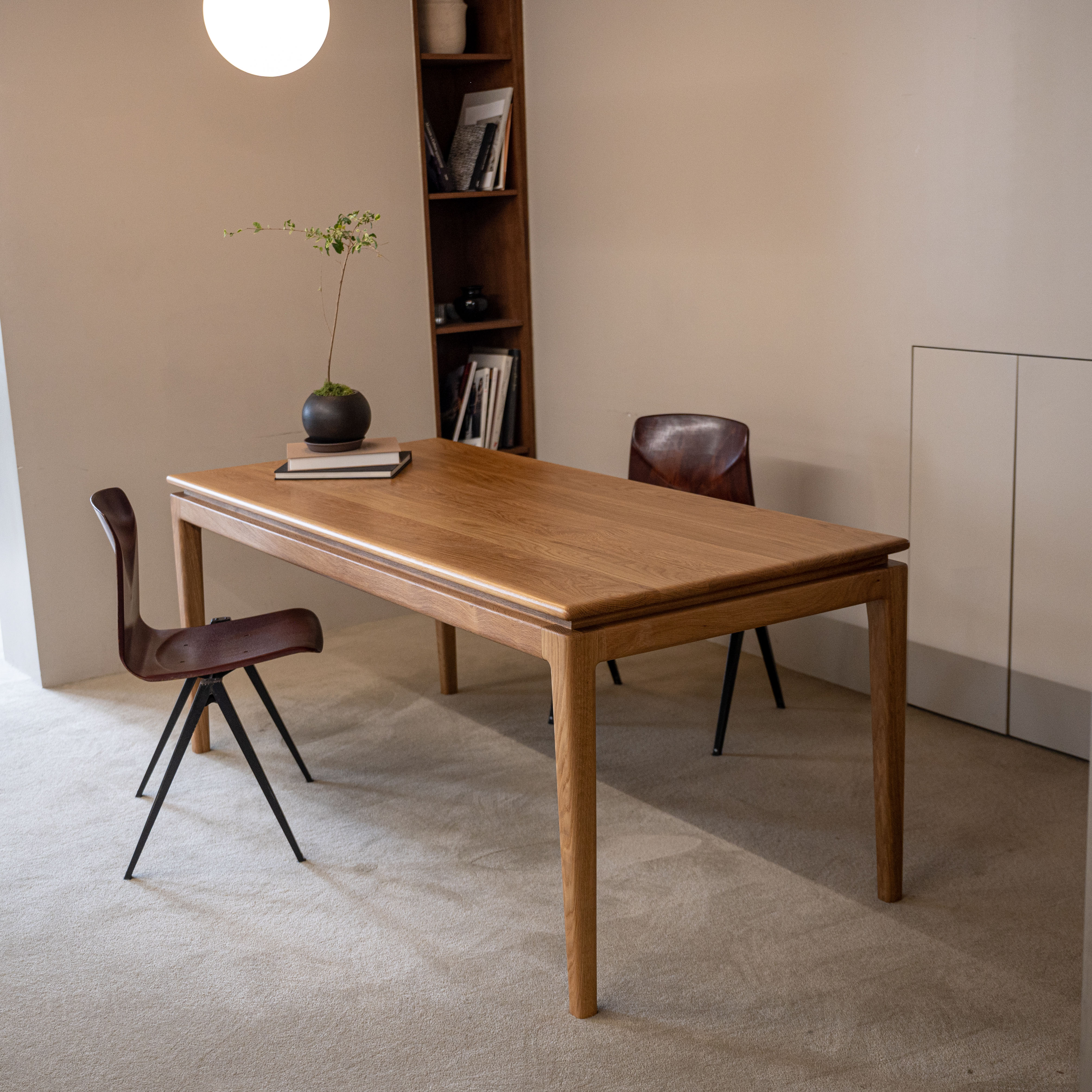 [오크 원목] 다이닝 테이블 SK-7 (6인용원목식탁) 오크상판 30T