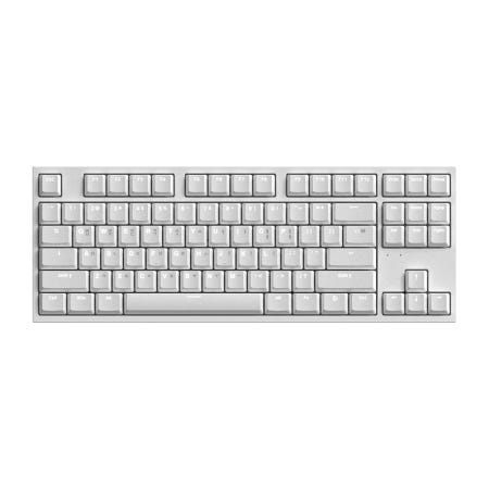 콕스 COX CK87 SLIM LP PBT 게이밍 기계식 키보드 (화이트,청축)