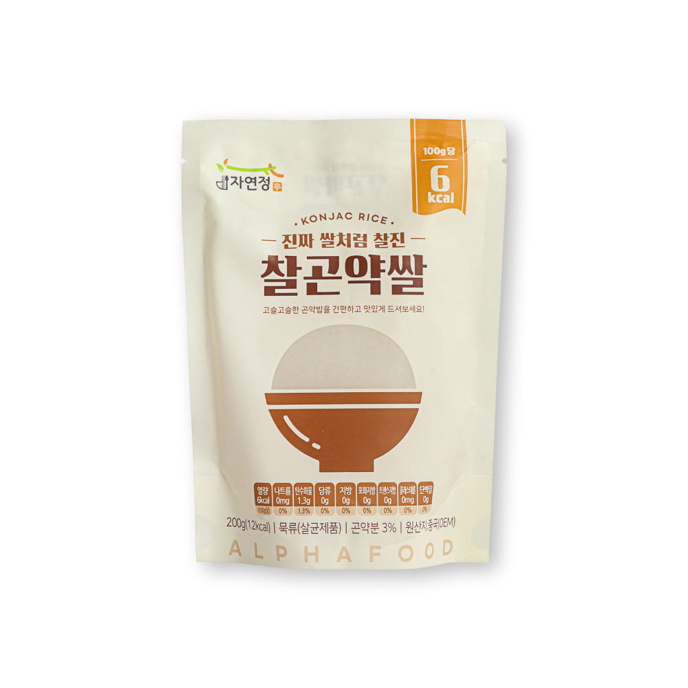 자연정 찰 곤약쌀 200g, 30개 가격 추이 자연정 자연정 찰 곤약쌀 200g, 30개 - 최저가 37,800원