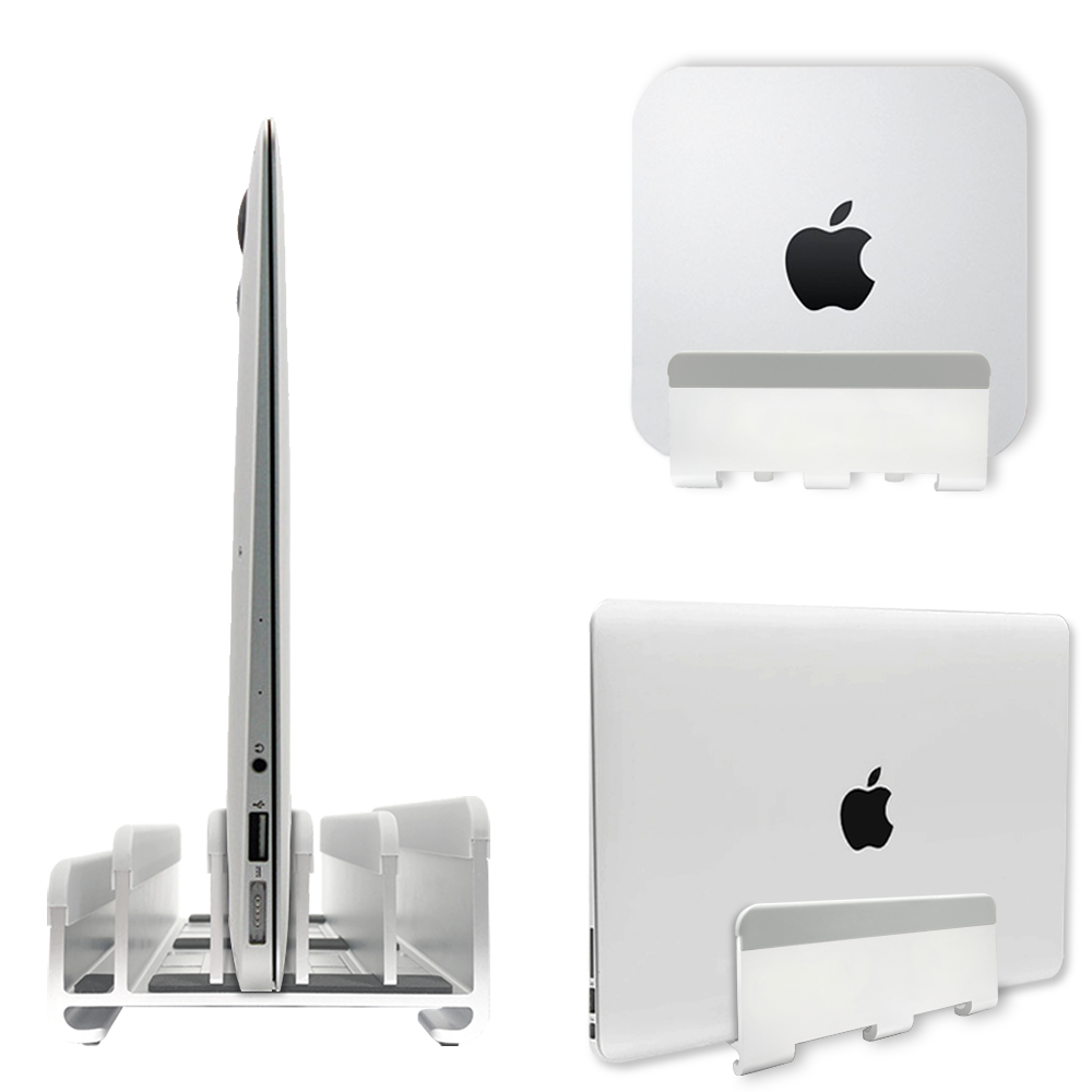 니케 맥북 노트북 거치대 수직 스탠드 클램쉘 맥미니 꽂이 세로 알루미늄 2세대