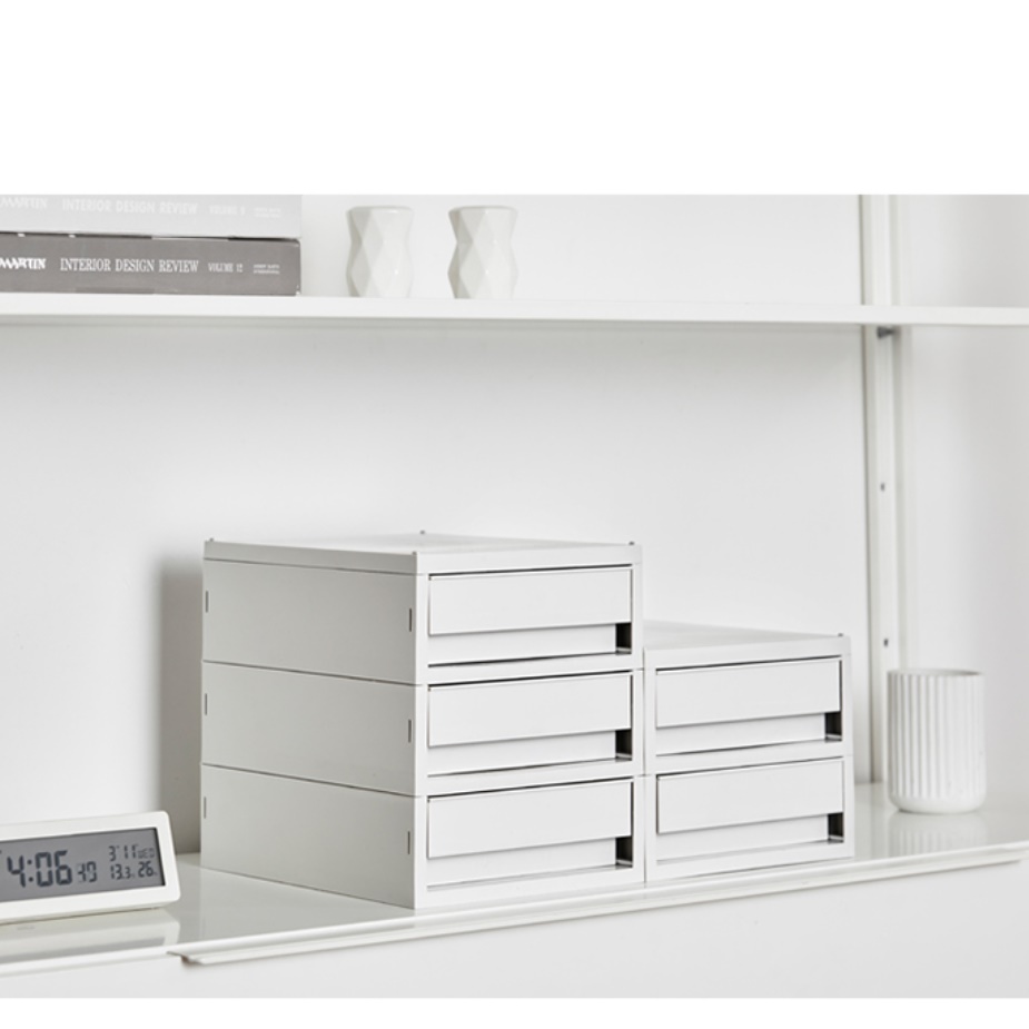 책상 위 수납장 지류함 작은 서랍장 좁은공간 수납장