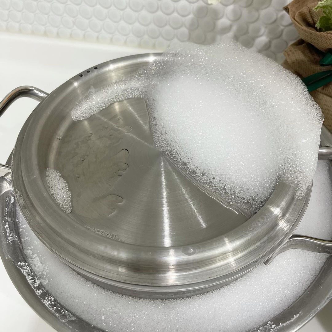 스테인레스 연마제 탄냄비 찌든때 제거, 자연그램 매직버블클리너 250g 3개입 세트 - 상세 이미지 3