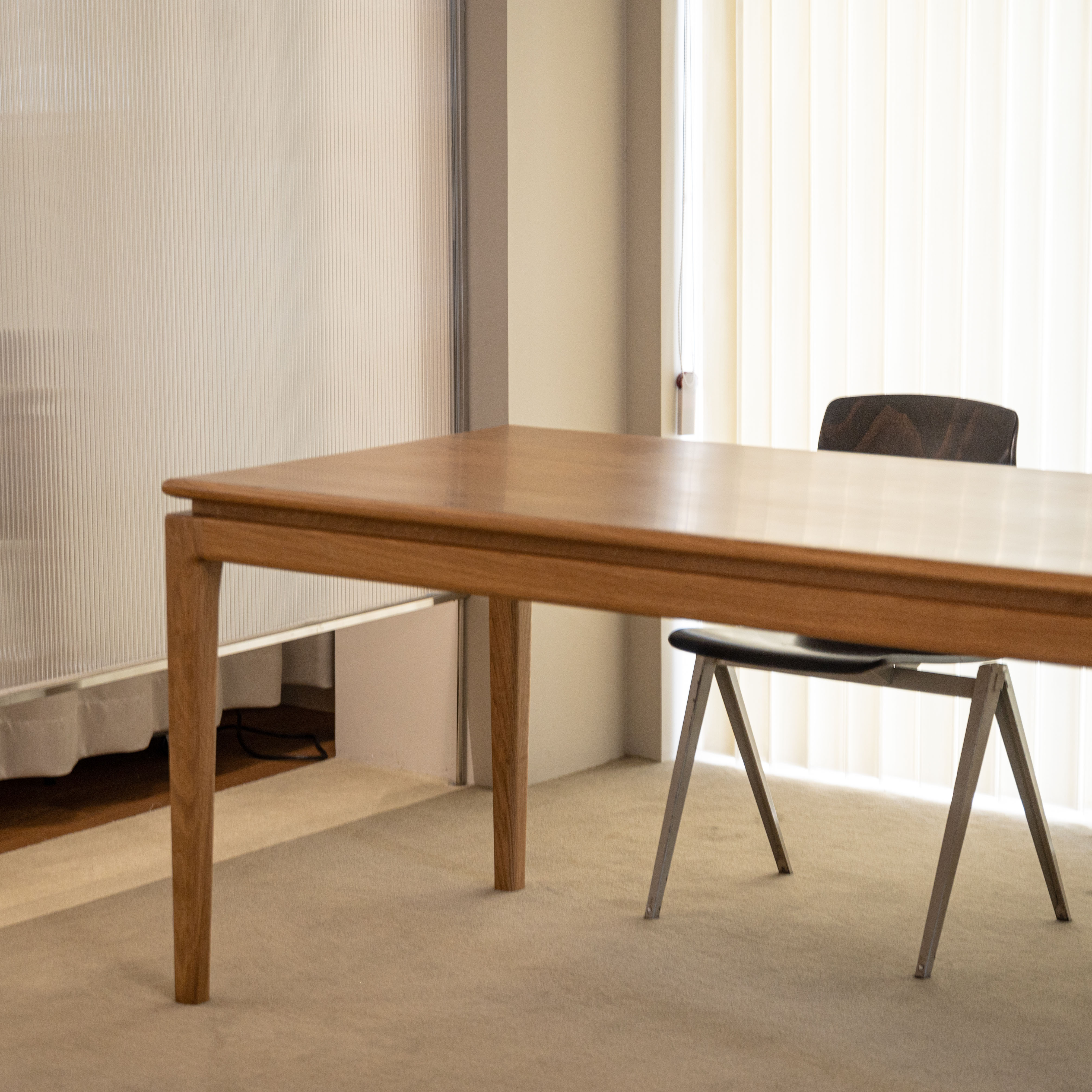 [오크 원목] 다이닝 테이블 SK-7 (6인용원목식탁) 오크상판 30T