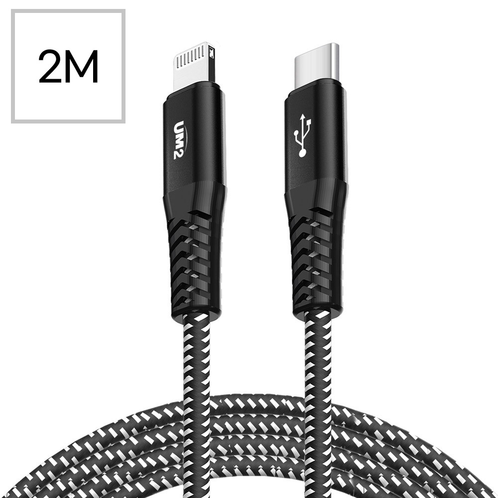 UM2 60W mfi Cto8 고속충전케이블 아이폰 아이패드 8핀 CLMFi 1.2M - 상세 이미지 3