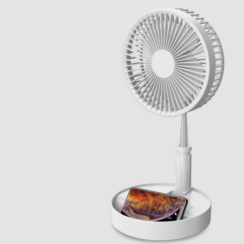 테이블 미니써큘레이터 무선접이식선풍기 작은선풍기 책상용선풍기 - 상품 이미지