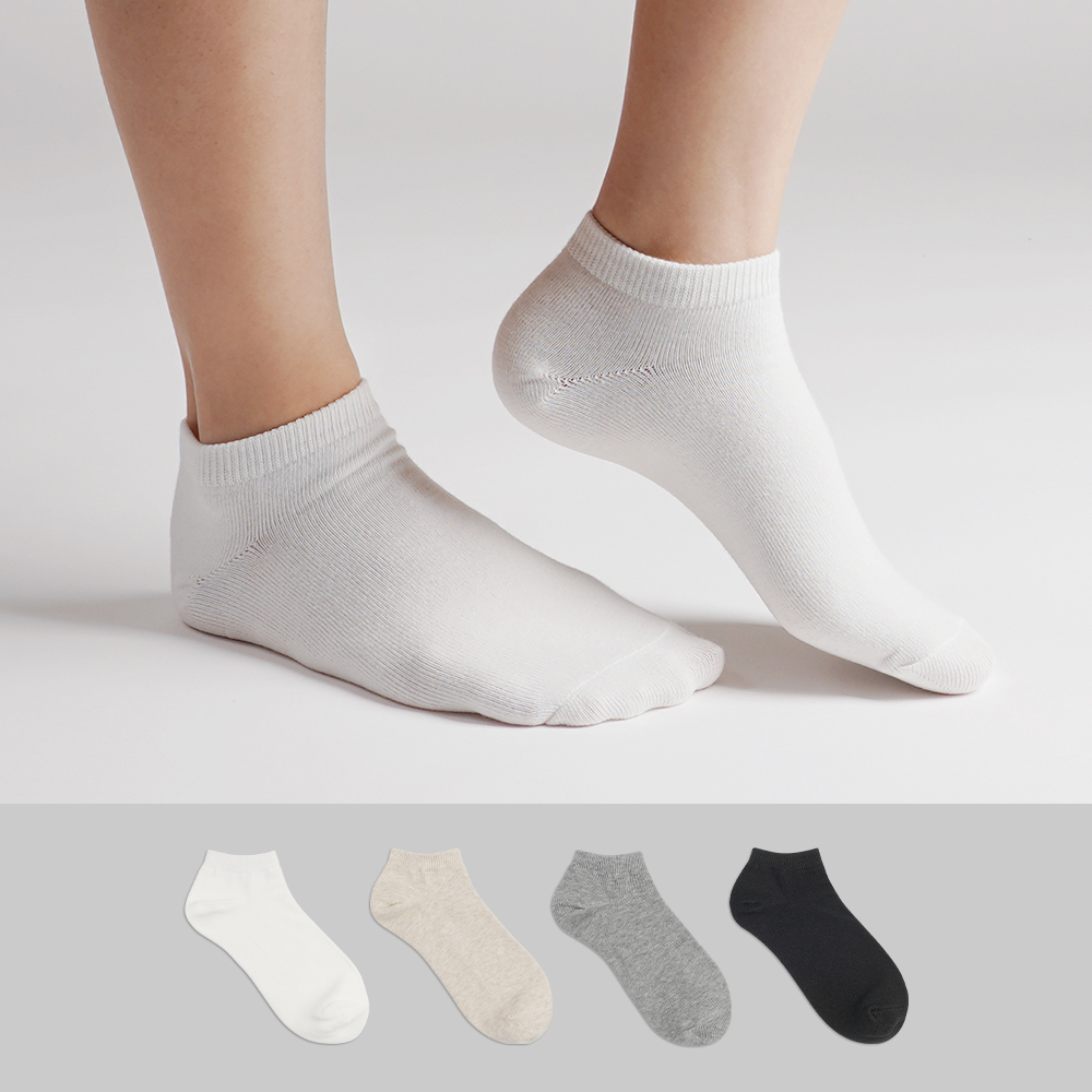 삭피엔스 25g 톡톡한 여자 스니커즈 발목양말 5켤레세트 제품 이미지