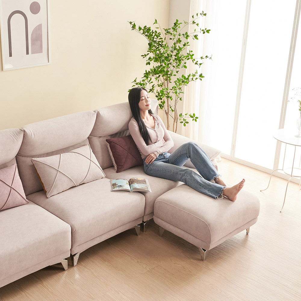 서광퍼니처 프리나 조야 아쿠아텍스 이지클린 패브릭 코너 모듈형 소파 sk