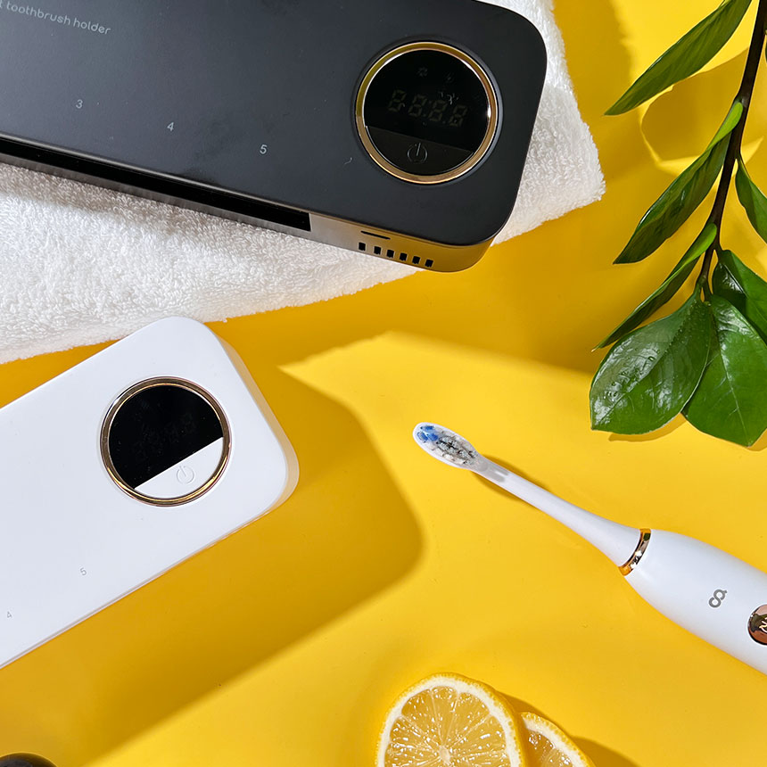 칫솔살균기 가정용 휴대용 무선 UV 충전식 벽걸이형 소독기 크리썸