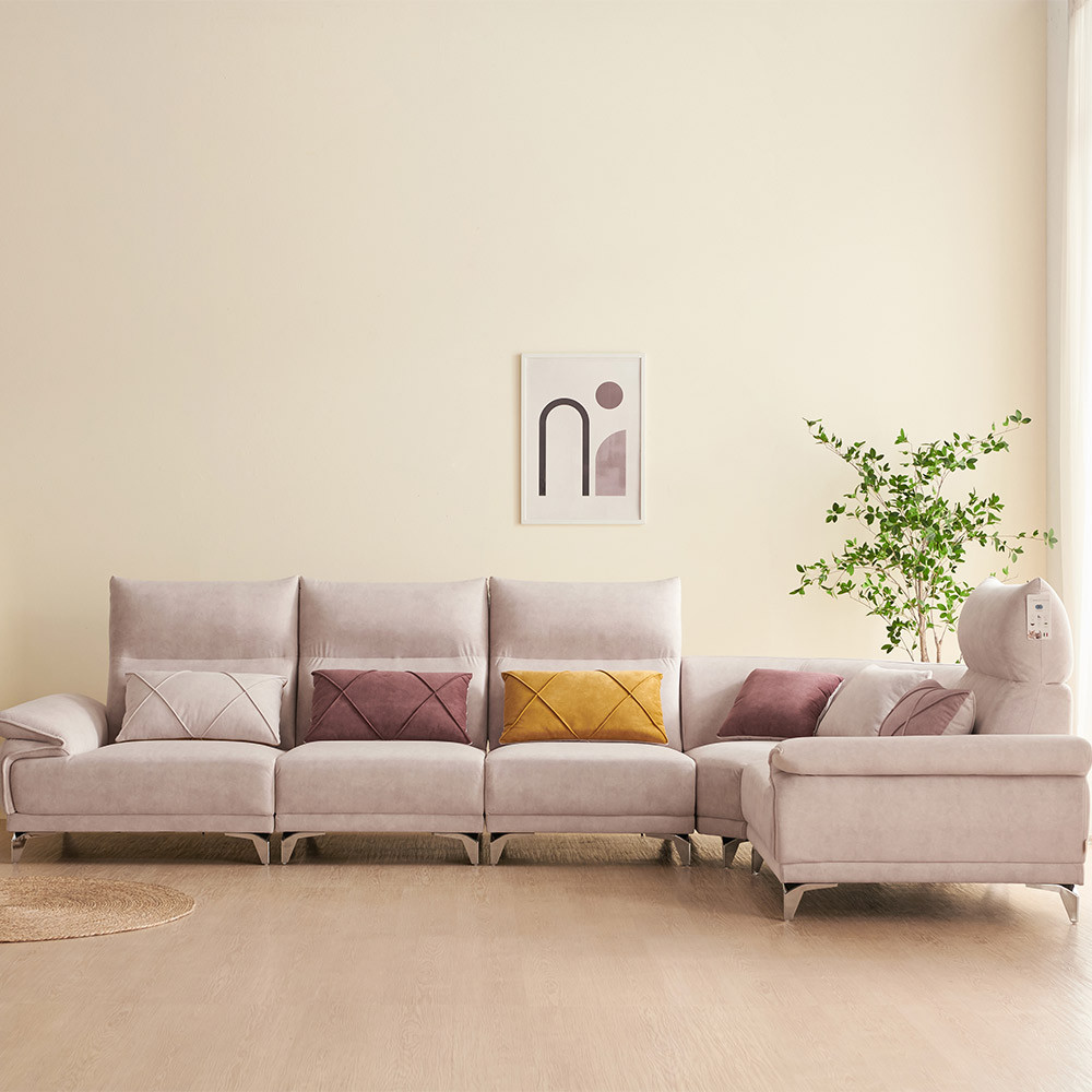 서광퍼니처 프리나 조야 아쿠아텍스 이지클린 패브릭 코너 모듈형 소파 sk