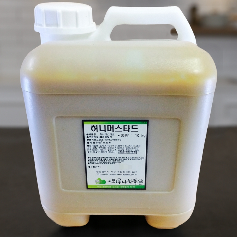 뫼루니식품 꼬치 겨자소스 허니머스타드 10KG 업소용 - 상품 이미지