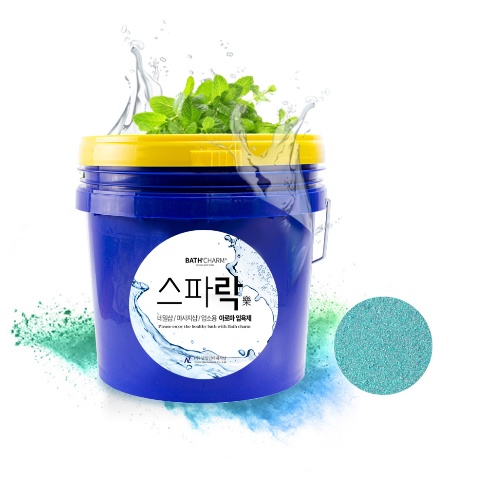 바스참 스파락 라벤더 대용량 업소용 아로마 입욕제 10kg 반신욕 족욕제 : 바스참