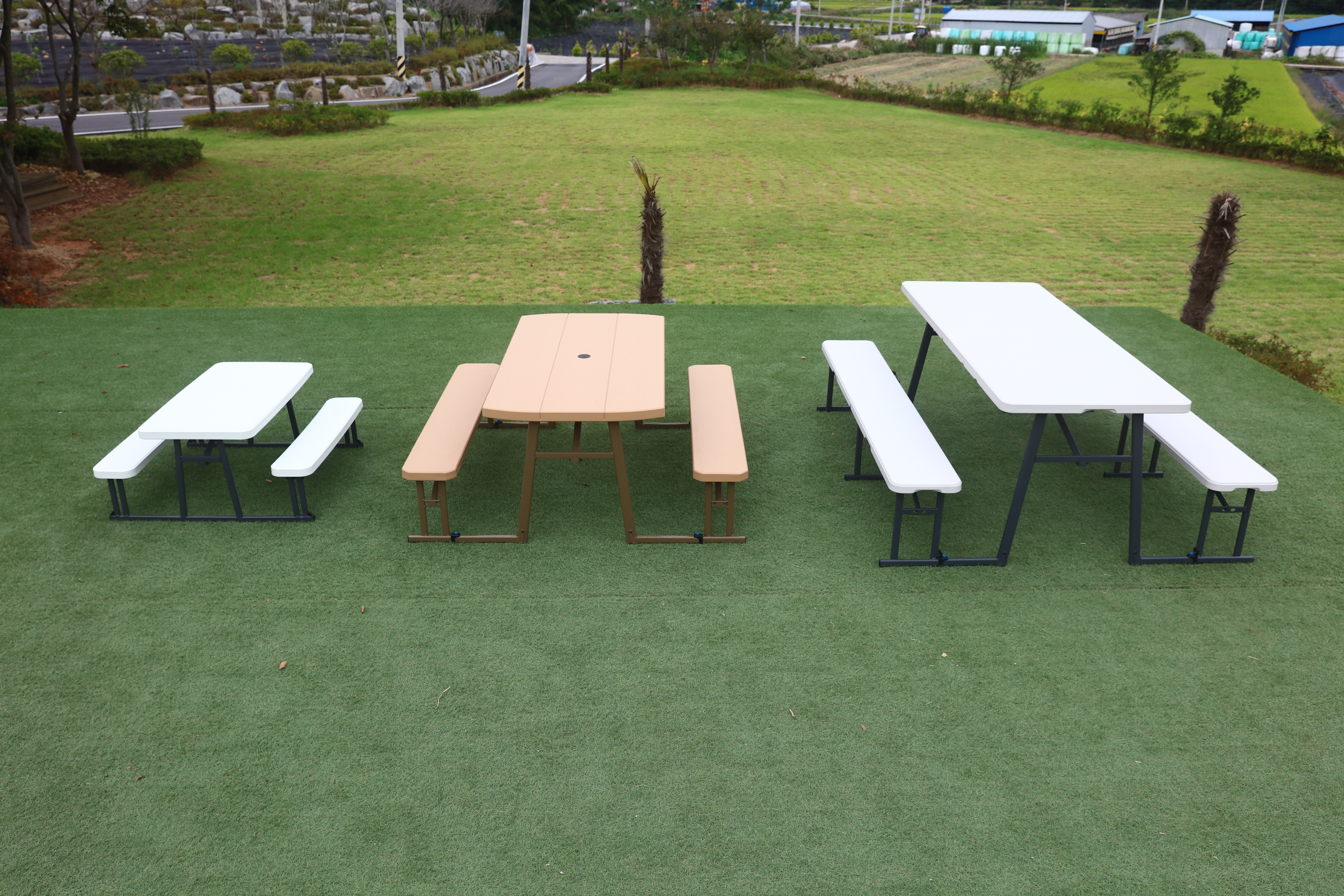 야외 테이블 세트 4인 6인 어린이용