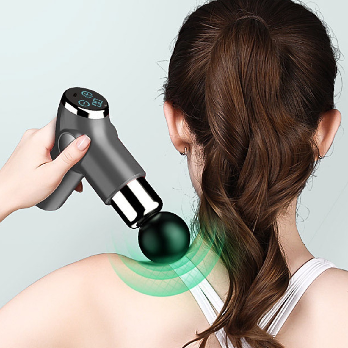 어깨 뭉친 근육 풀기 팔뚝 승모근 마사지기 목 마사지 기계