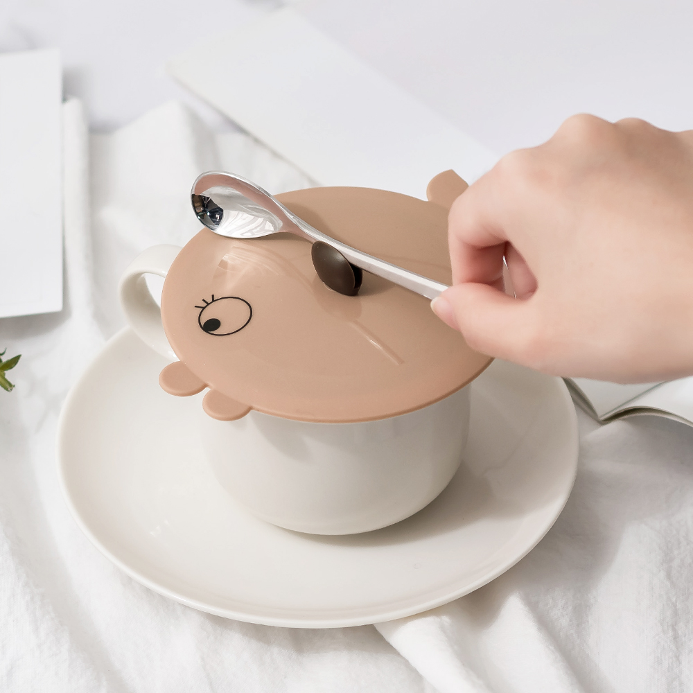 플라이토 실리콘 피쉬 컵뚜껑 흘림방지 12Cm - 상세 이미지 3