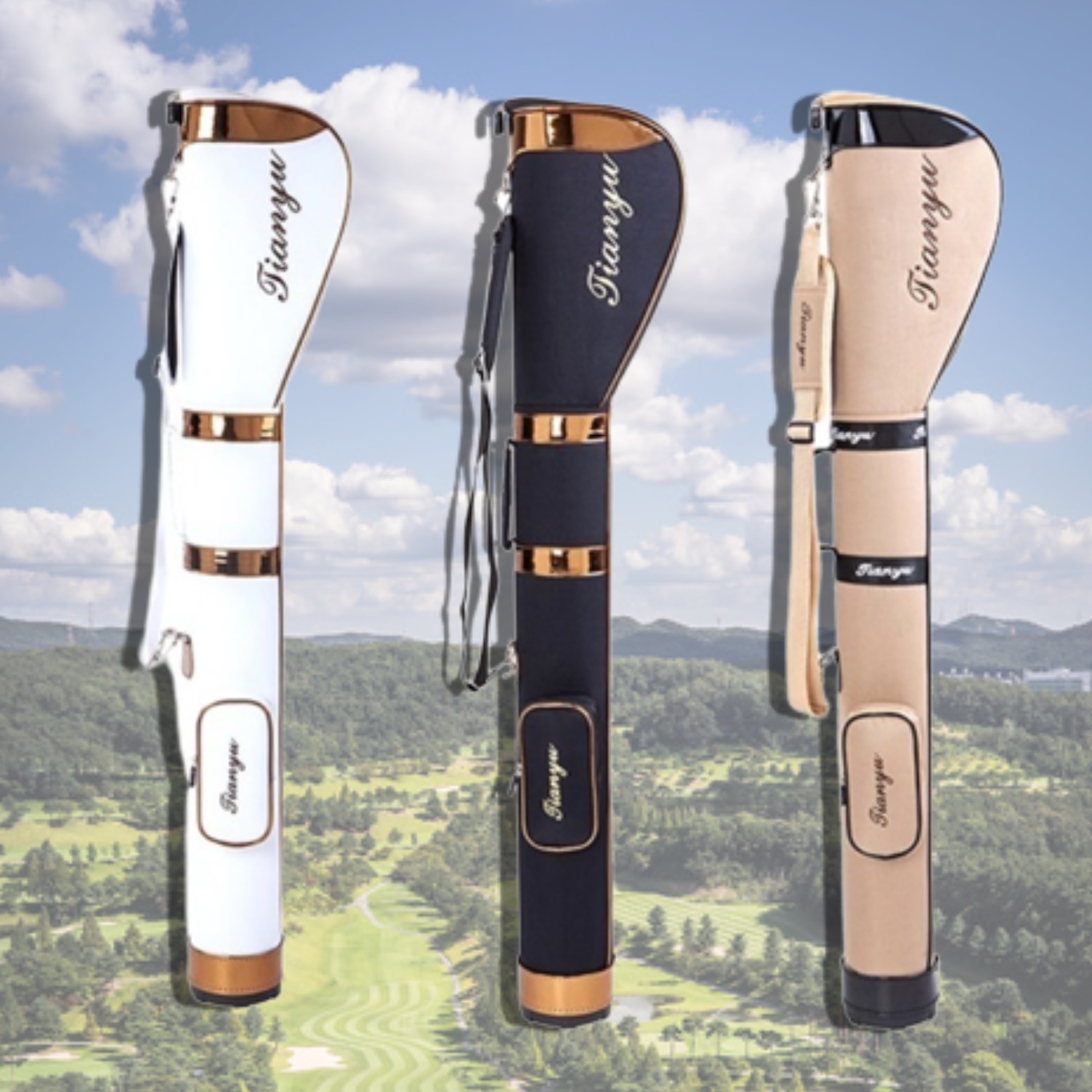 연습용골프가방 연습장골프백 파3 초경량 쿼터백