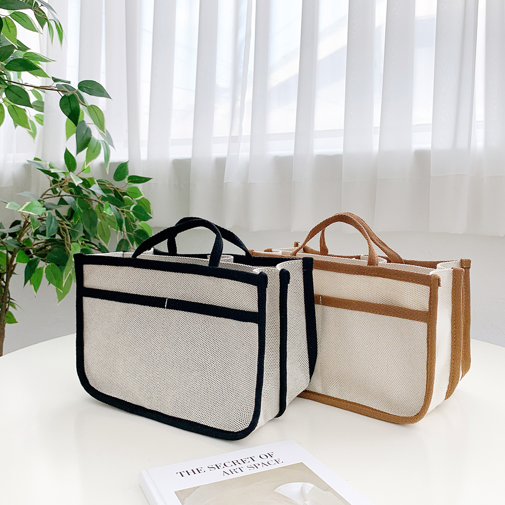 마롤로뜨 캔버스 기저귀가방 생활방수 이너백 포함 가벼운 국민 숄더백 아기 M