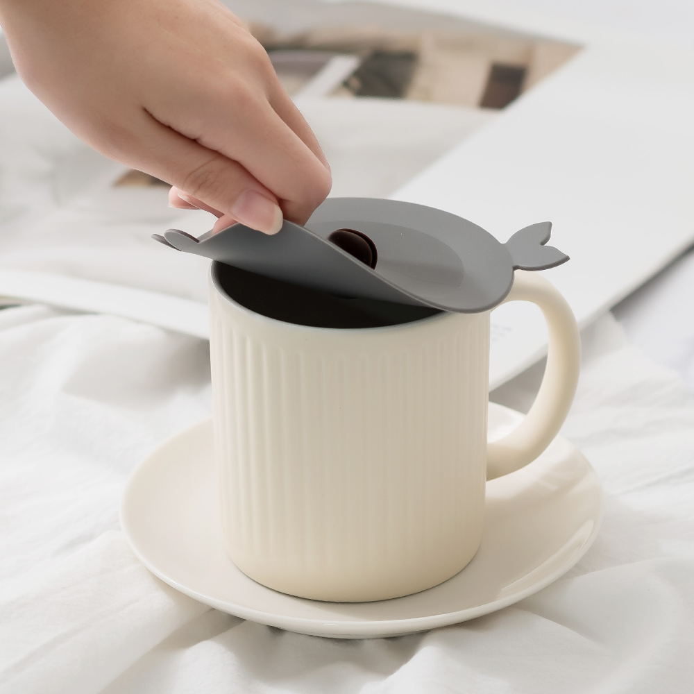 플라이토 실리콘 피쉬 컵뚜껑 흘림방지 12Cm - 상세 이미지 5