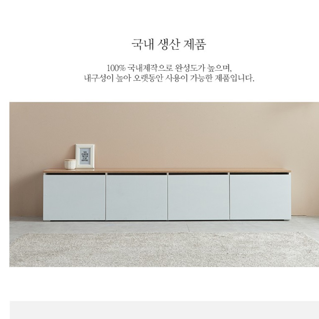 낮은 서랍장 와이드 서랍장 2000 양말 속옷장 엔틱 아일랜드 서랍장 - 상세 이미지 5