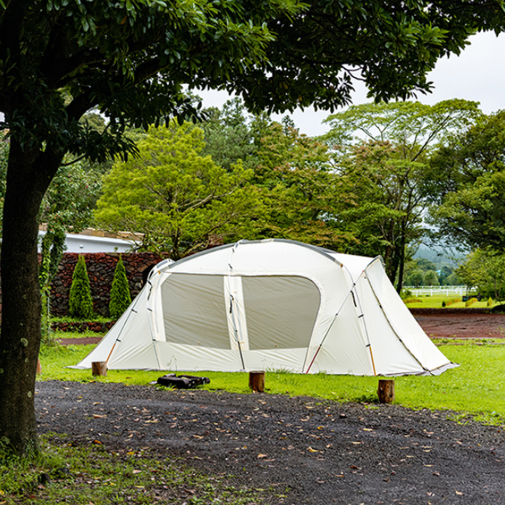 제드7 2텐트 크림색상 거실형텐트