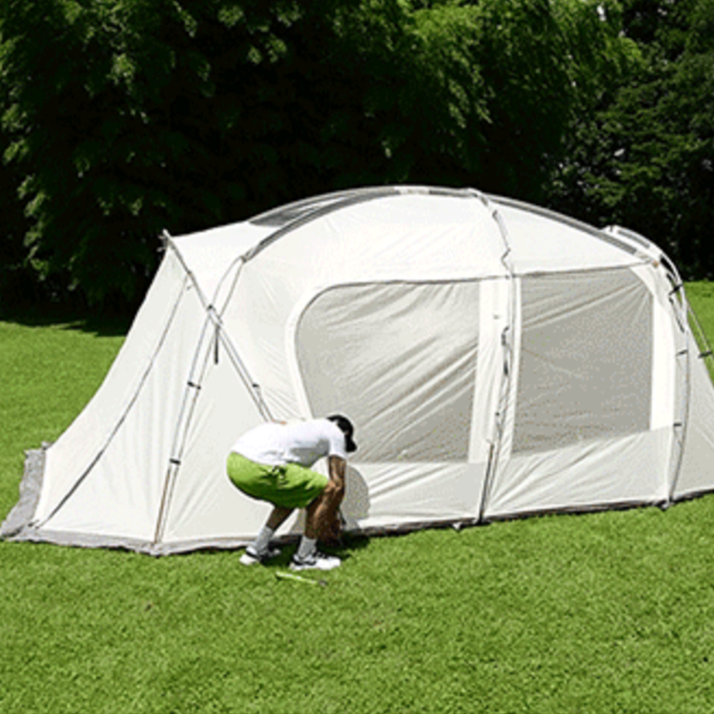 제드7 2텐트 크림색상 거실형텐트