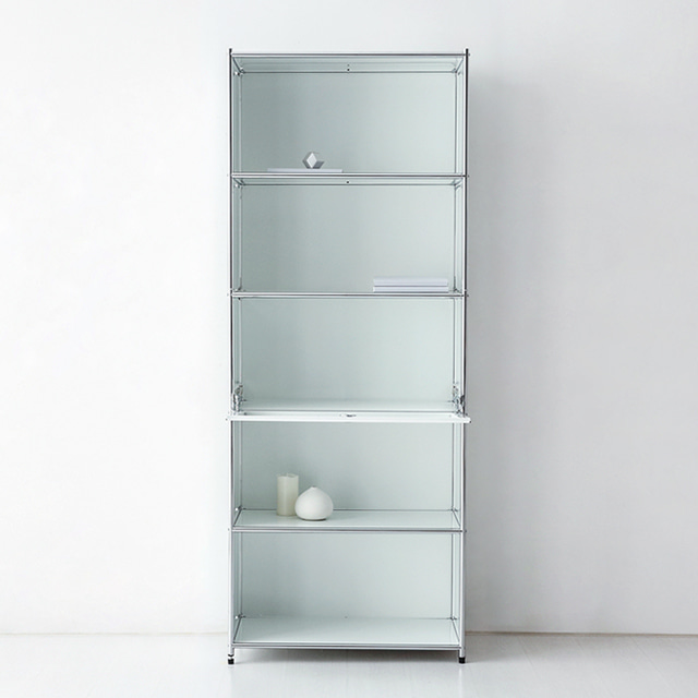 심플리 수납장 BC261 770mmx400mmx1960mm, 5단, 화이트 6440.3359 - 상세 이미지 3