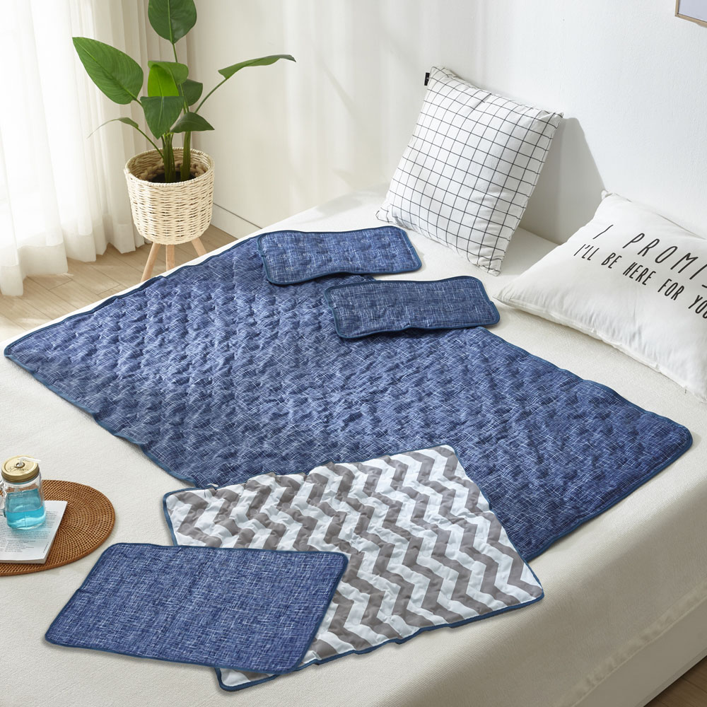 카이르 국산 쿨젤 쿨매트 냉감 여름 아이스 쿨링 패드 침대 매트리스 냉매트 90X60cm