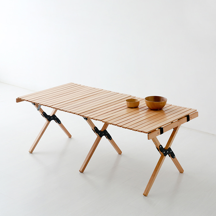 GUTENTAG 캠핑 롤테이블 12060 너도밤나무 4996.1707