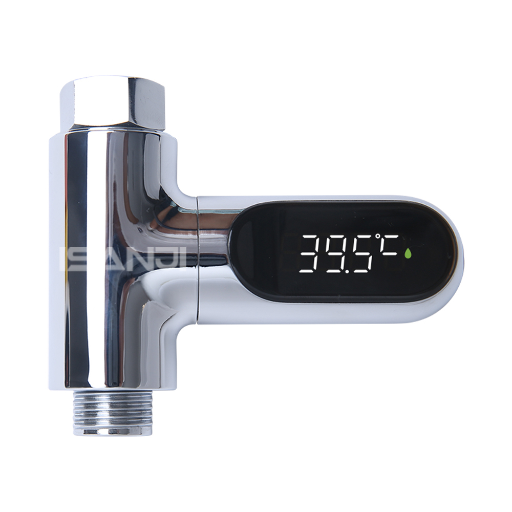 2세대 LED 샤워기 온도계 자가발전 유아용품 강아지 욕실 용품 수온계 BDLS-05