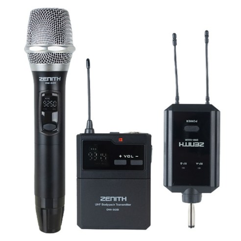 제니스 강의 행사 무선마이크 DW100R