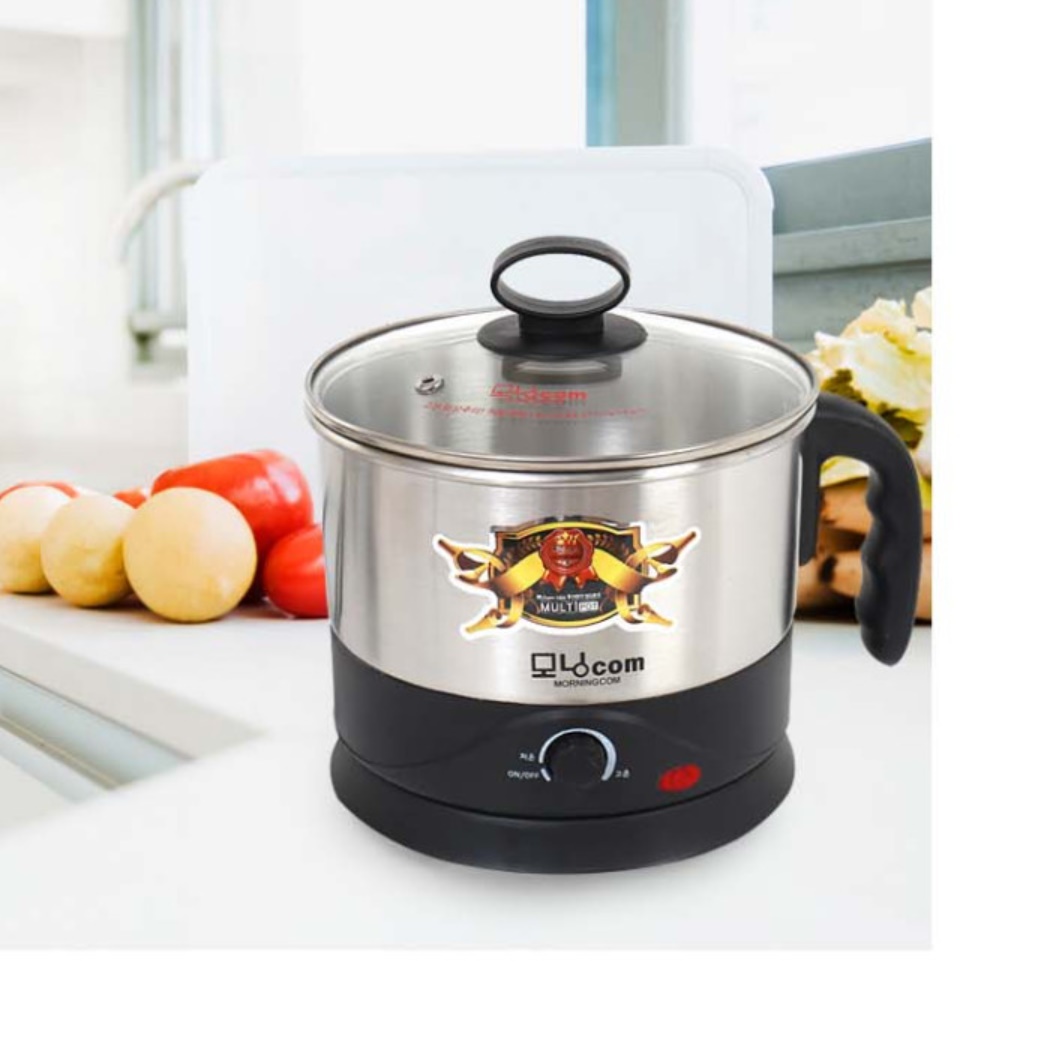 전기 냄비 포트 캠핑 전기 냄비 여행용 쿠커 만능팟