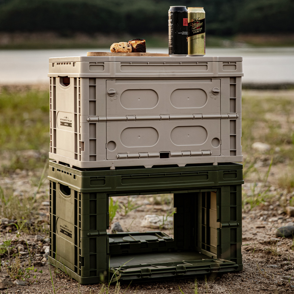 로티캠프 웨건 캠핑 카트 폴딩 접이식 캐리어 수레 FW-90TPC+ECB SET