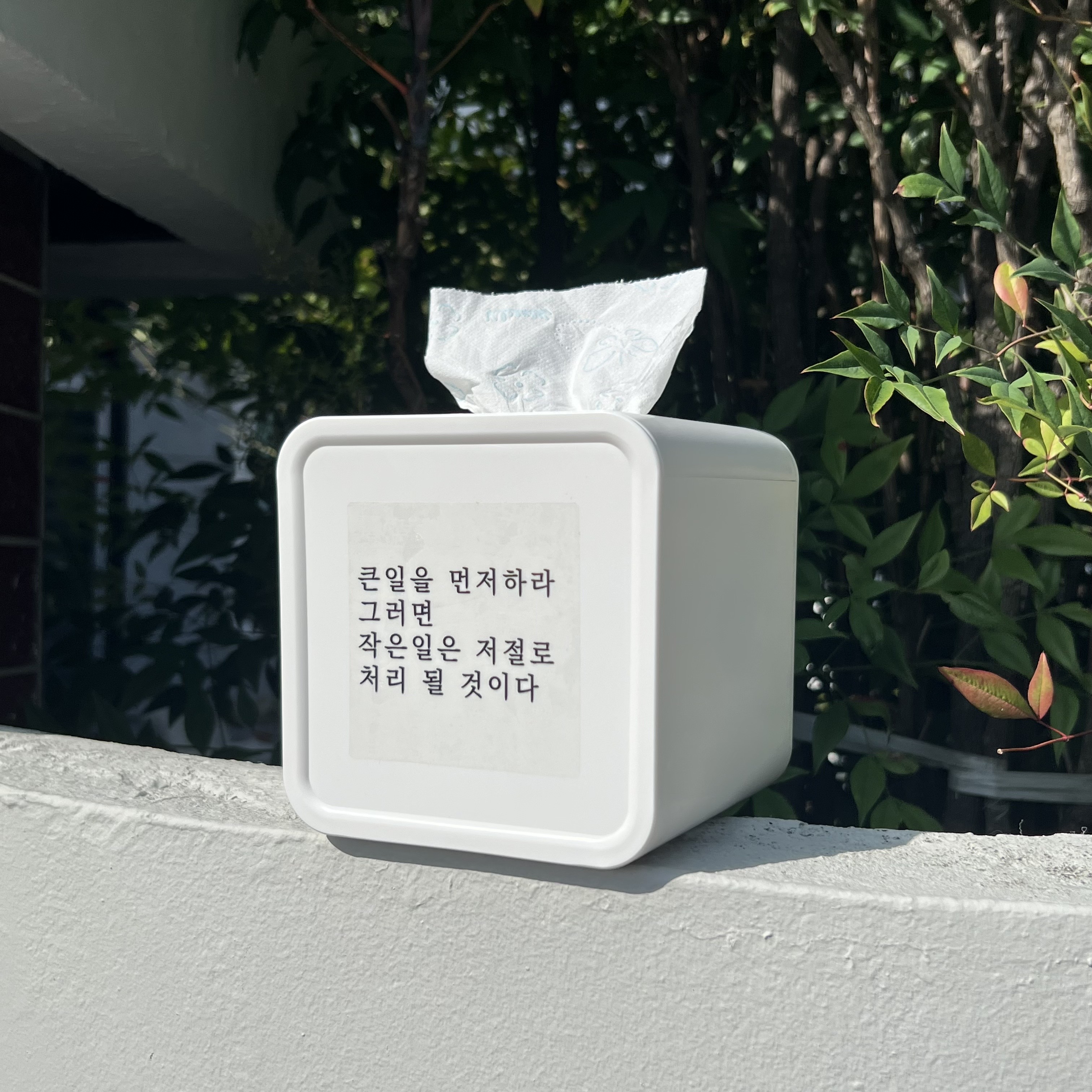 맞춤제작 쓸데없는 쓸모없는 선물 휴지케이스 - 상세 이미지 4
