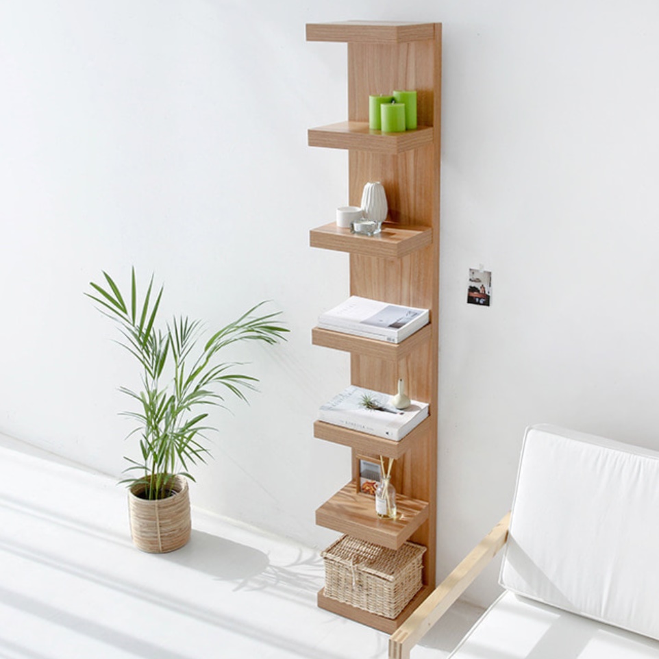 슬림 장식장 좁은 작은 코너 미니 장식장 수석 상패 진열장