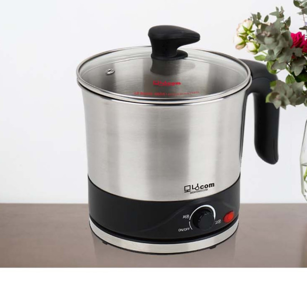 전기 냄비 포트 캠핑 전기 냄비 여행용 쿠커 만능팟