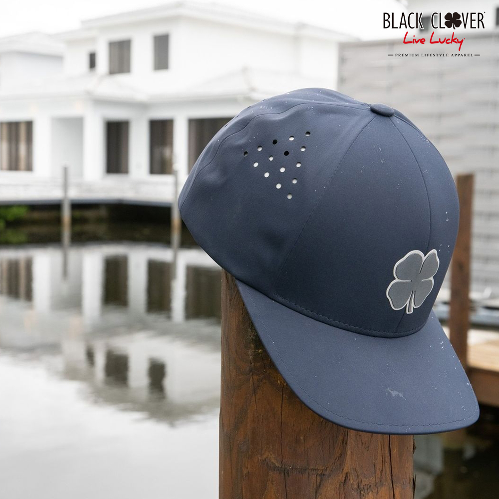 블랙클로버 남성골프모자 여성골프모자 심리스럭 네이비