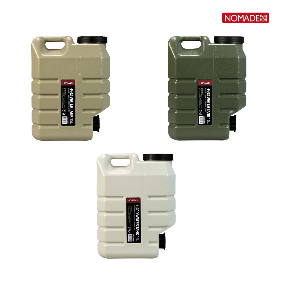 [노마드] 하드 워터탱크 15L 캠핑 차박 노지 야외 물통