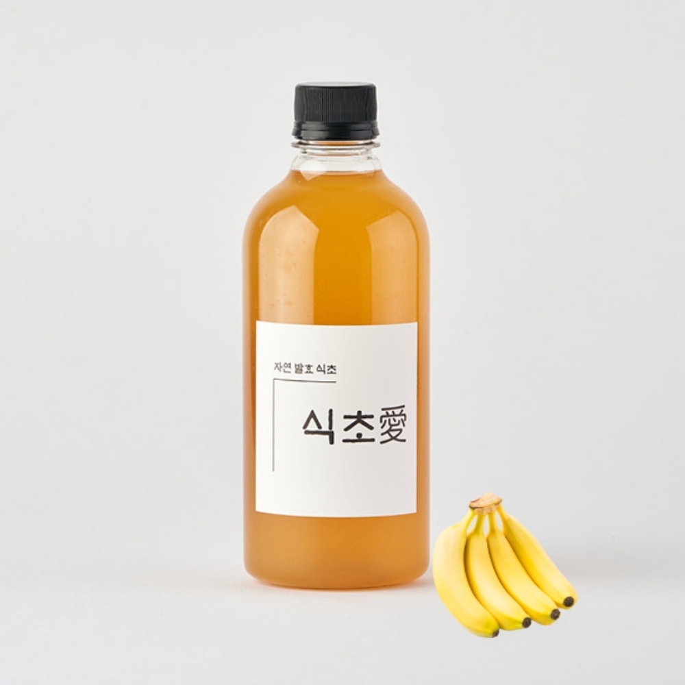 전통 자연발효 파인애플식초 홍초 사과 바나나 생강 석류 500ml 이미지 6