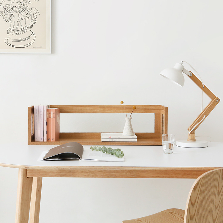 펨바 벽선반 800mmx200mmx220mm, 1단, 라이트브라운 7463.7826 이미지 7