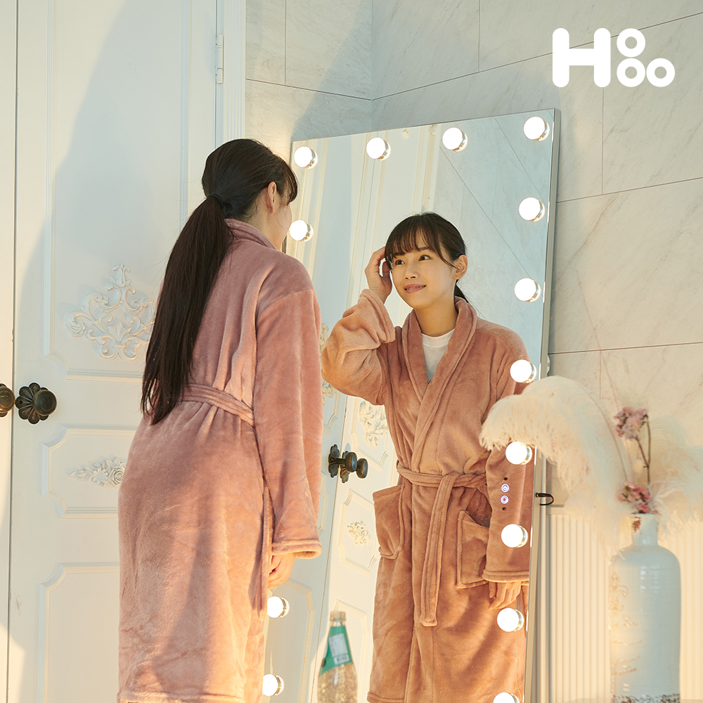 벨르센스 전신거울 LED 조명 스탠드 인테리어 거울