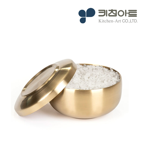 키친아트 티타늄 국그릇 이중 스텐 한정식 국 대접 (중) - 상세 이미지 4