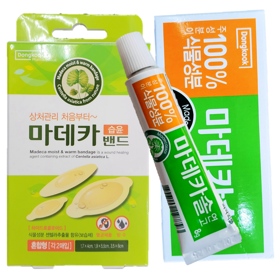 상처패치 마데카솔 마데카 밴드 상처 치료 혼합형 사용법