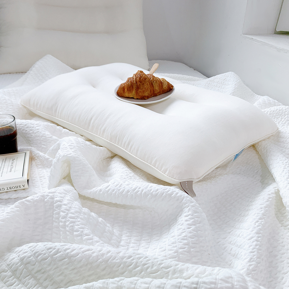 마롤로뜨 빨아쓰는 낮은 베개 거북목 일자목 기능성 숙면 경추 배개 네이비M(40x60)