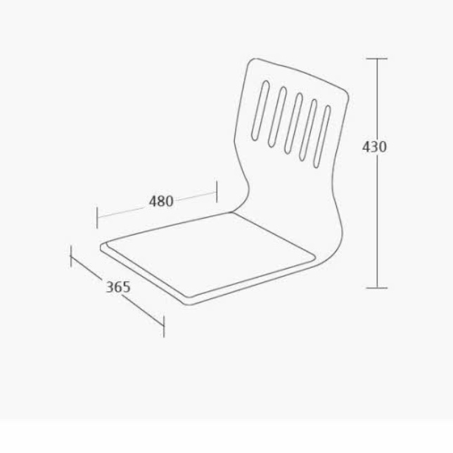 앉은뱅이의자 바른자세 의자 허리교정 바닥 커브의자 다리없는 기도 휴대용 앉는 앉은 명상