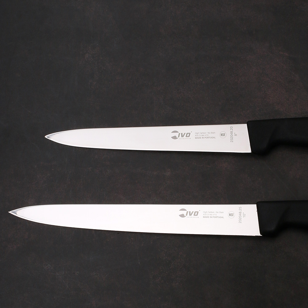 IVO 고탄소 스테인레스 정육칼 갈비 고기칼 쉐프 셰프 나이프 슬라이싱, 20cm - 상세 이미지 4