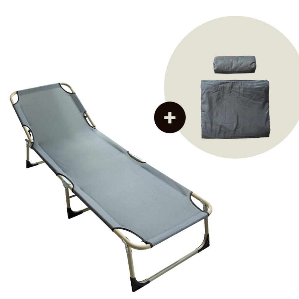 야외용침대 간이용침대 차박 조립식 야전 캠핑용접이식침대