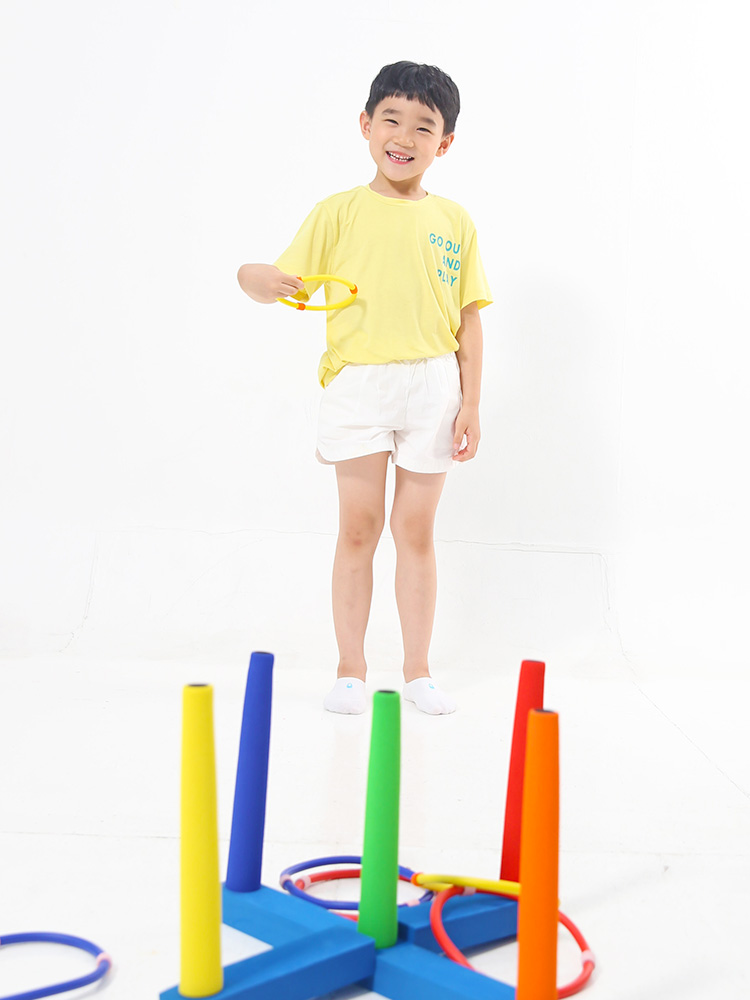 캐스비 소프트 고리던지기 라지 링던지기 링게임 유아 체육교구 - 상세 이미지 2