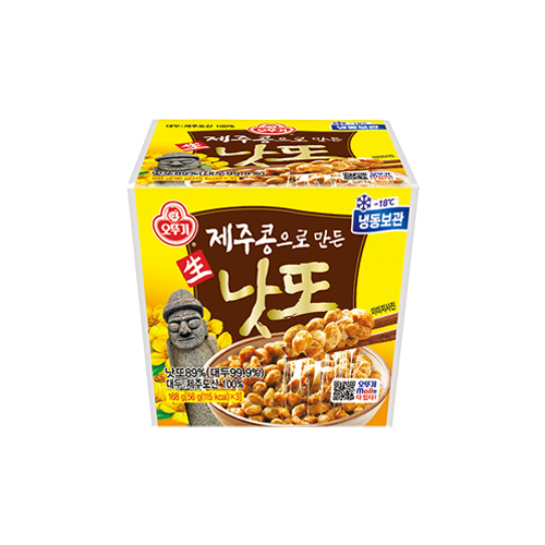 오뚜기 제주콩으로 만든 생낫또 56g 3입