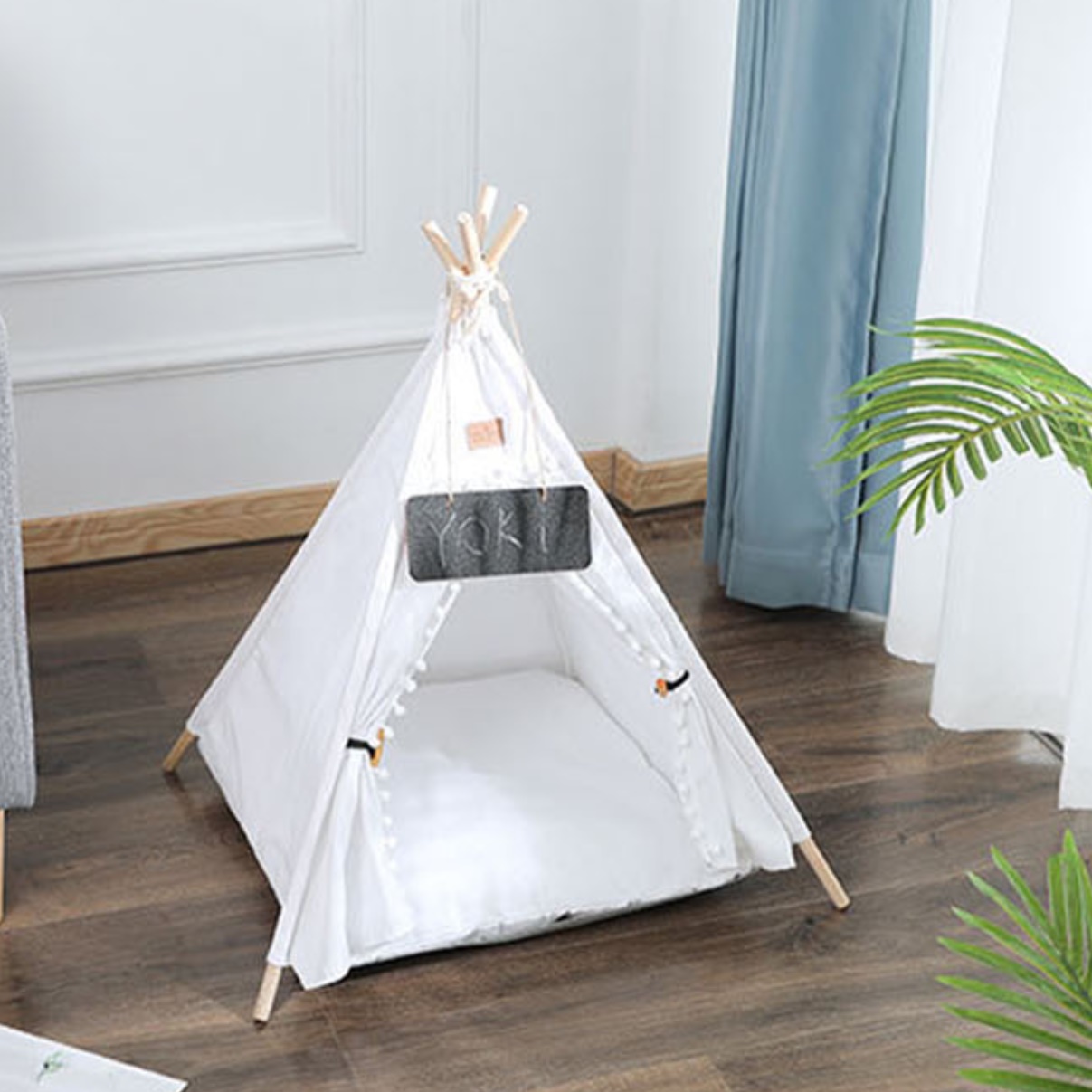 중형견 하우스 소형 강아지나무집 실외 펫텐트 diy